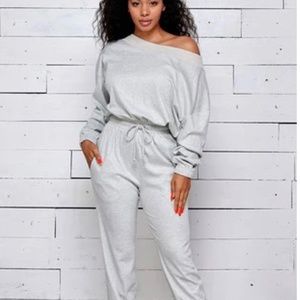Gray Jumpsuit